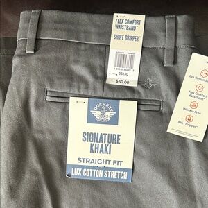 Dockers Signature Khaki Pants - Charcoal